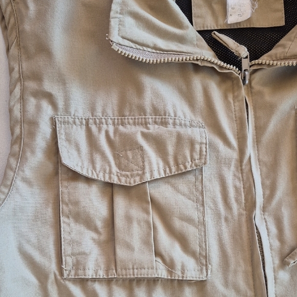 Haband  Casual Joe Beige  Utility Vest - Picture 4 of 8